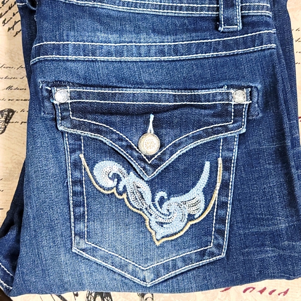 👖K. Jordan Stretch Denim Jeans